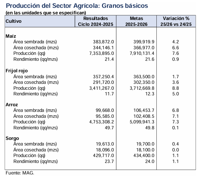 GRANOS BÁSICOS